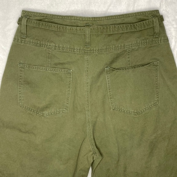 BLU Pepper Day To Day Green Belted Pants Women’s Size 30 - Picture 9 of 13